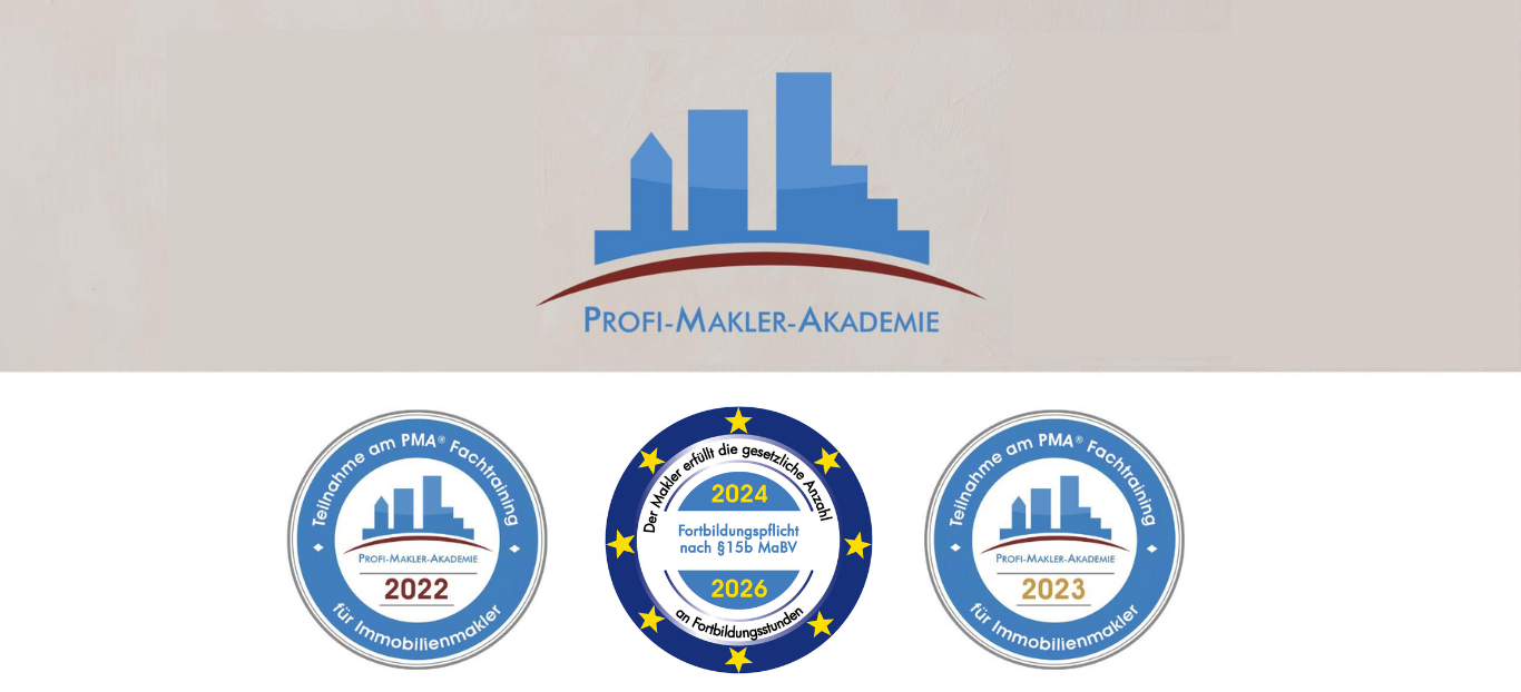 Siegel Profi Makler Akademie Qualitätssiegel